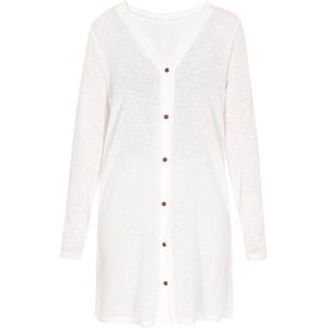 Sidona Gebreid vest 'Comfy '  wit