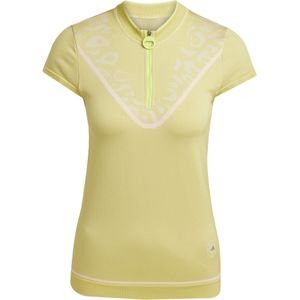 ADIDAS BY STELLA MCCARTNEY Functioneel shirt 'TrueNature'  pasteelgeel / lichtgrijs / rosa