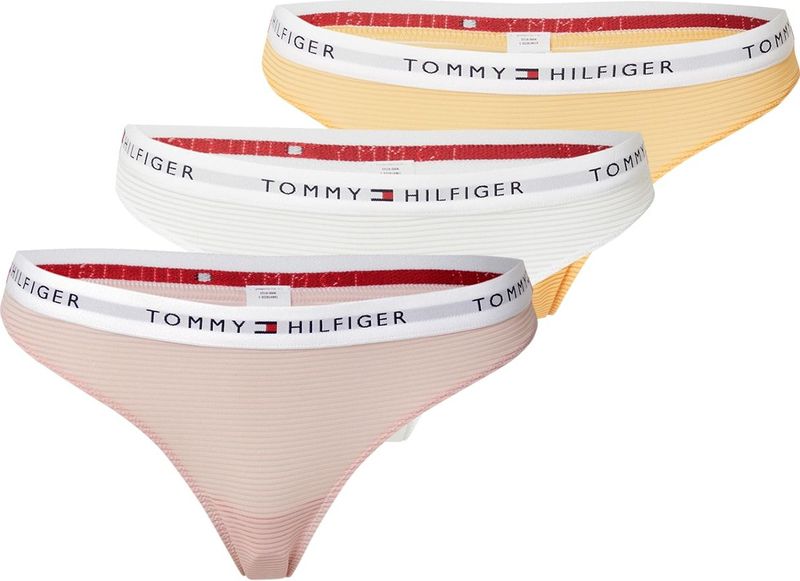 Tommy Hilfiger - Mesh Tanga - String - 3 Eenheden
