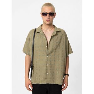 VAMOS CLO Overhemd  kaki
