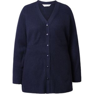 MIAMODA Gebreid vest  donkerblauw