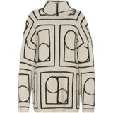 SOAKED IN LUXURY Trui 'SL Hedaya'  zwart / wolwit