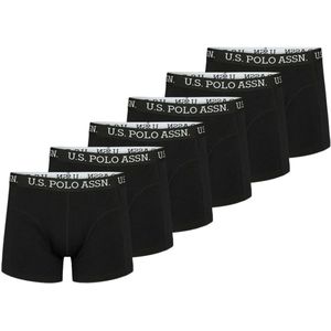 U.S. POLO ASSN. Boxershorts 'Magne'  zwart / wit