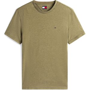 Tommy Jeans Shirt 'JASPE'  olijfgroen