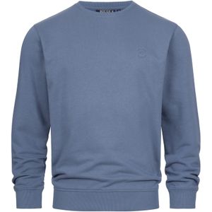 Sweater - Effen - Katoen - Ronde Hals - Lange Mouw - Normale Pasvorm