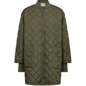 Soyaconcept Tussenjas 'Fenya 68'  olijfgroen