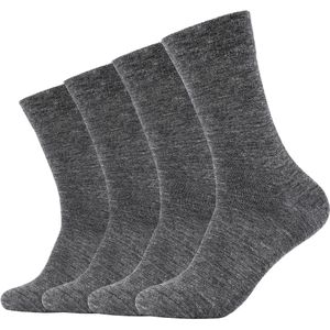 Camano - Sokken 'Mika' - Donkergrijs - 4 Pack