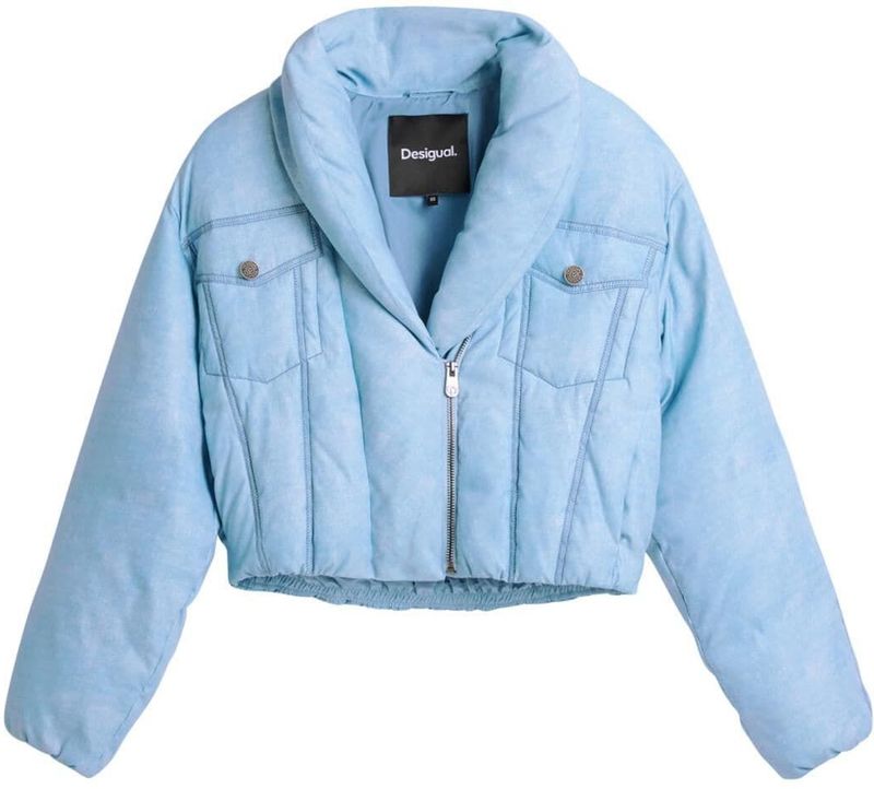 Desigual Tussenjas  blauw