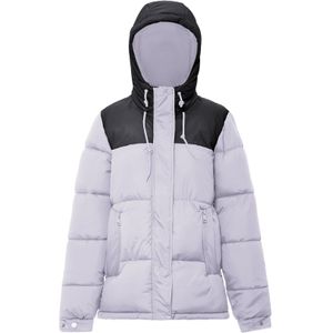 Libbi Winterjas  lavendel / zwart