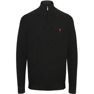 U.S. POLO ASSN. Trui 'Rafael'  zwart