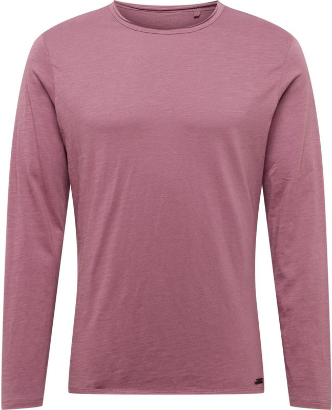 Key Largo - CHEESE - T-shirt - Lila - Lange Mouw - Normale Pasvorm