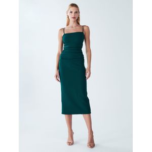 BWLDR Cocktailjurk 'Ryette'  smaragd