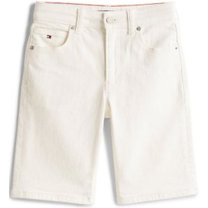 TOMMY HILFIGER - Broek - Eierschaal - 5-pocket-style - Regular Fit - Knielengte
