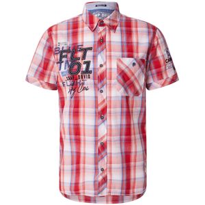 CAMP DAVID Overhemd  lichtblauw / rood / wit