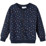 Sweatvest - Ronde Hals - Lange Mouwen - Ritssluiting - Regular Fit