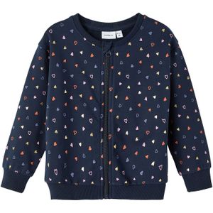 Sweatvest - Ronde Hals - Lange Mouwen - Ritssluiting - Regular Fit