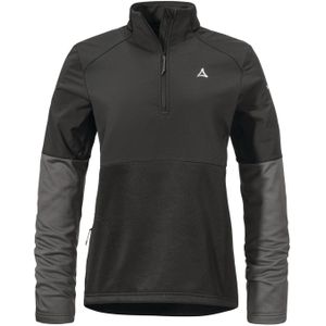 Schöffel - Tricot - Grijs/Zwart - Lange Mouw - Losse Pasvorm