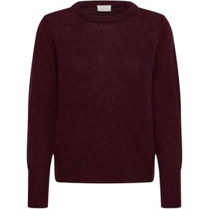Kaffe Trui 'KACashie'  wijnrood
