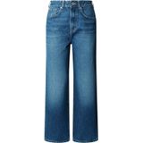 Pepe Jeans - Jeans - Blauw Denim - Wide Leg - High Waist