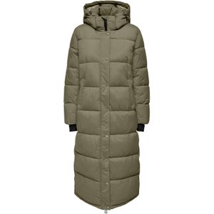 Onlann - Puffer Jas - Winddicht - Afneembare Capuchon - Polyester Voering