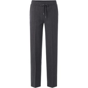 Rich & Royal Broek  donkergrijs / wit