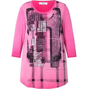 Angel of Style Shirt  lichtroze / zwart / zilver