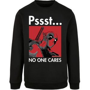 Sweatshirt 'Deadpool - No One Cares'