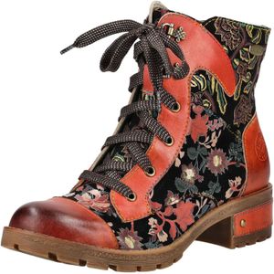 Laura Vita Veterlaarsjes  gemengde kleuren / oranje