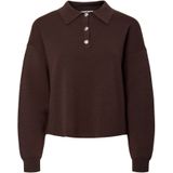 Gebreide Trui - Polo - Lange Mouwen - Cropped Fit