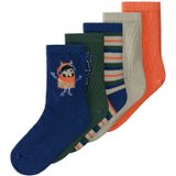 Jongenskleding - Middenblauw - Top met Lange Mouwen