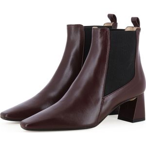 EVITA Chelsea boots 'VANESSA'  bordeaux / zwart