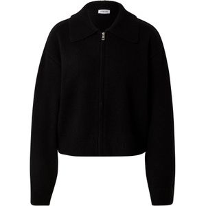 EDITED Gebreid vest 'Edda'  zwart