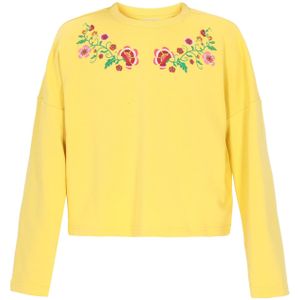 IZIA Sweatshirt 'Boho'  geel / groen / donkeroranje / pink