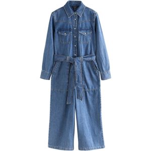 Next Jumpsuit  blauw denim