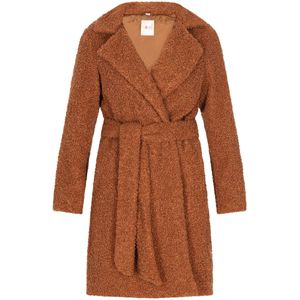 IZIA Tussenmantel  chocoladebruin