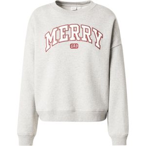 GAP Sweatshirt  grijs / rood