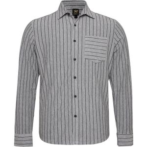 Campus Sutra Overhemd 'Timothea'  grijs / grafiet