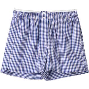 Bershka Broek  blauw / marine / wit