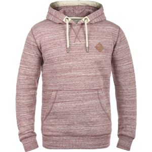 !Solid Sweatshirt 'Kevin'  bruin gemêleerd / rood / offwhite