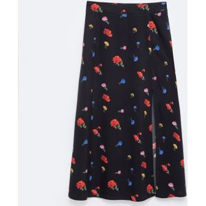 BIG STAR Rok 'Brie'  blauw / rosa / magenta / zwart