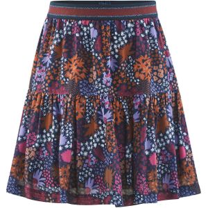 happy girls Rok  navy / kreeft / wijnrood / wit