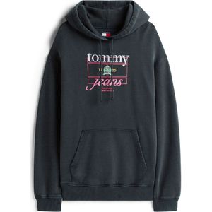 Tommy Hilfiger - Crest Flag - Hoodie - Zwart