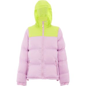 Sidona Tussenjas  neongeel / lichtroze