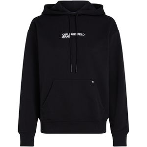 KARL LAGERFELD JEANS Sweatshirt  blauw / zwart / wit