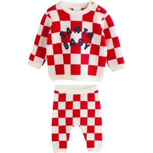 Next Set  marine / rood / wolwit