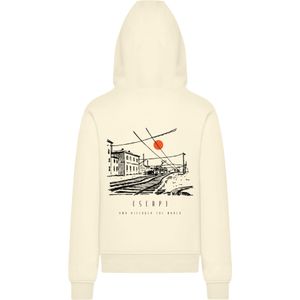 F4NT4STIC Sweatshirt 'Escape Discover the World Town Train Station'  ivoor