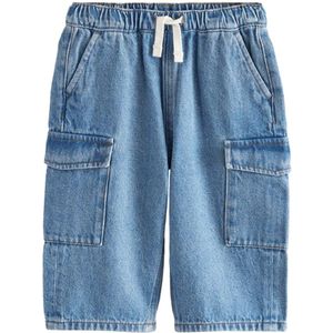 Next Jeans  blauw denim / wit