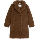 Marc O'Polo - Lange Jas - Effen - Teddybont - Relaxed Fit - Reverskraag