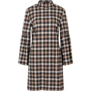 Ana Alcazar Jurk 'Sopala'  bruin / zwart / wit