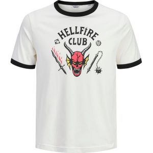 JACK & JONES Shirt  rood / zwart / wit